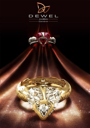 DEWEL Genève – Eternal Heart Ring - Dewel.ch