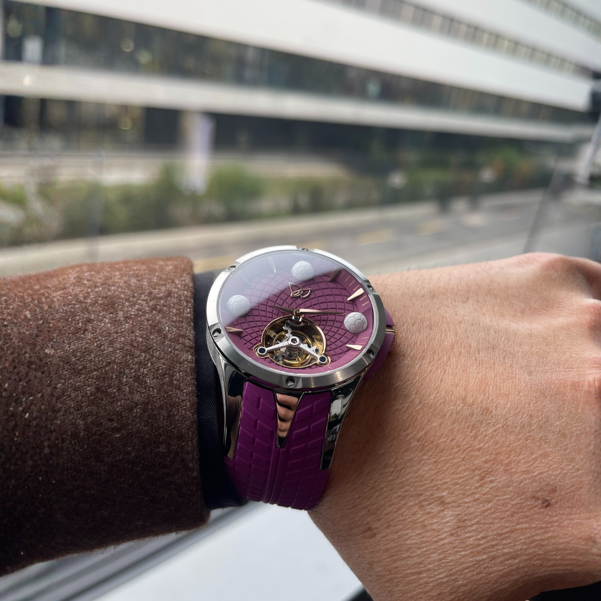 DEWEL Genève – Tourbillon Purple Edition - Dewel.ch